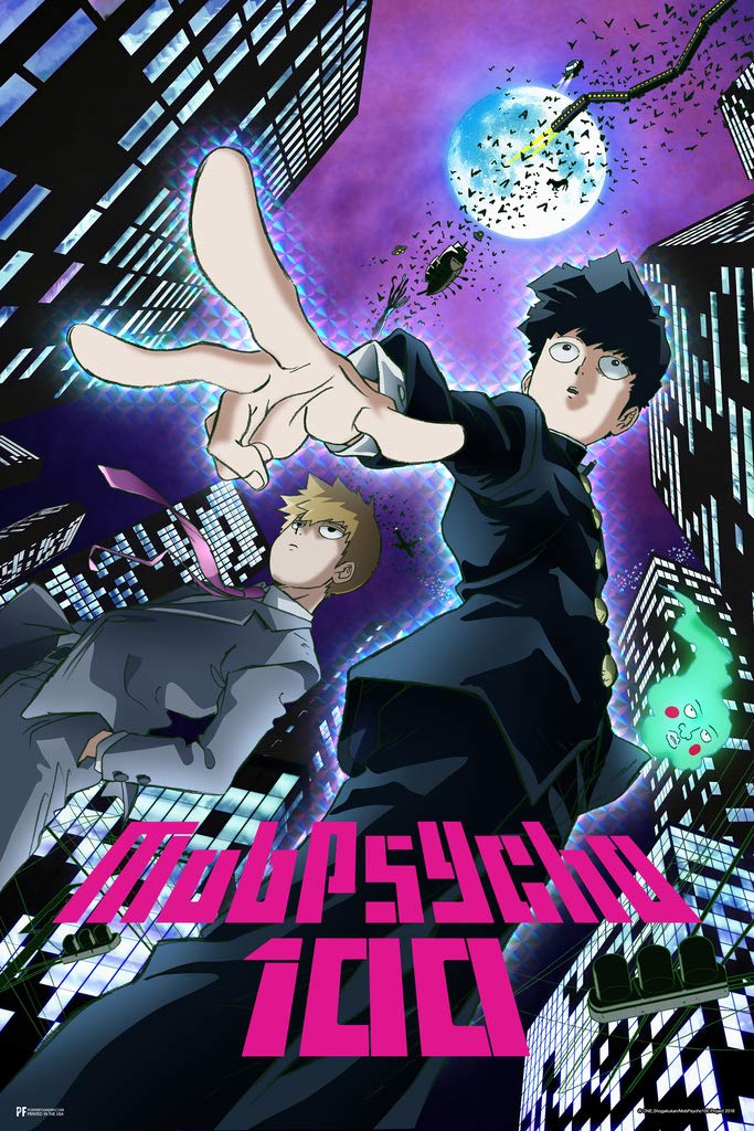 Amazon.com: Mob Psycho 100 Poster Anime Series 1 Key Art Merch